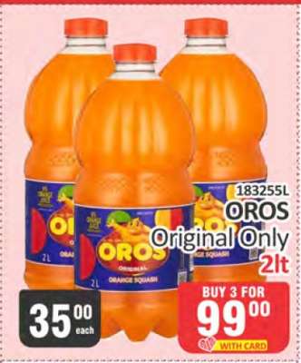 OROS Original Only