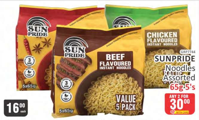 SUNPRIDE Noodles Assorted