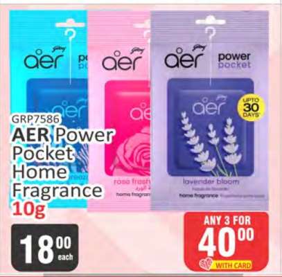 AER Power Pocket Home Fragrance 10g