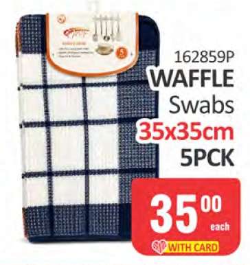 WAFFLE Swabs