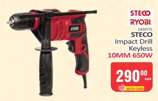 STECO Impact Drill Keyless
