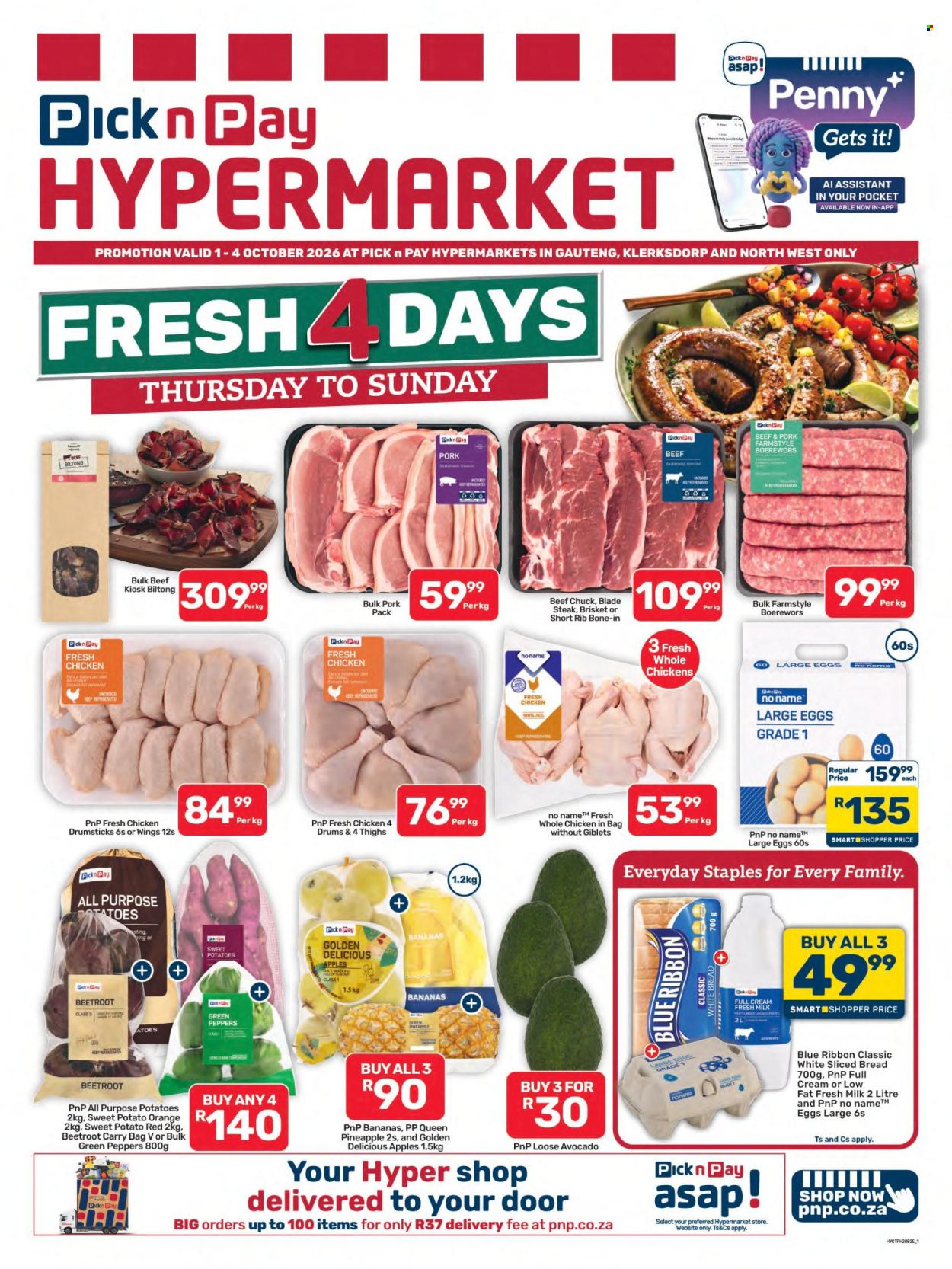 Pick n Pay Hypermarket specials - 10.01.2026 - 10.04.2026. Page 1