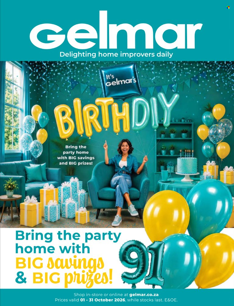 Gelmar specials - 10.01.2026 - 10.31.2026. Page 1