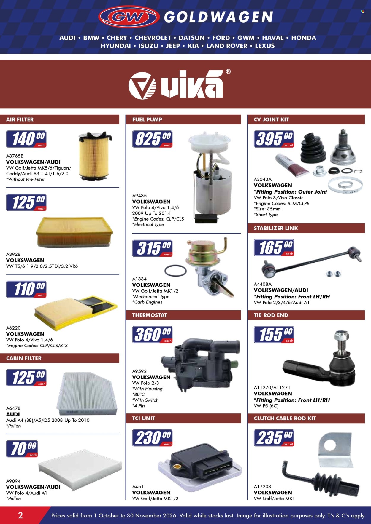 Goldwagen specials - 10.01.2026 - 11.30.2026. Page 2