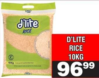 D'LITE RICE 10KG