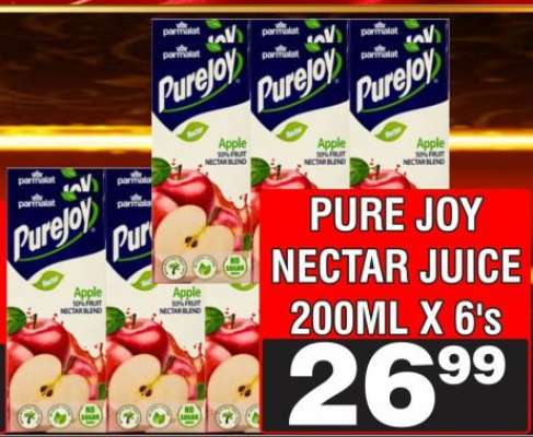 PURE JOY NECTAR JUICE 200ML X 6's