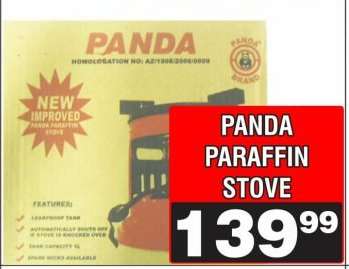PANDA PARAFFIN STOVE