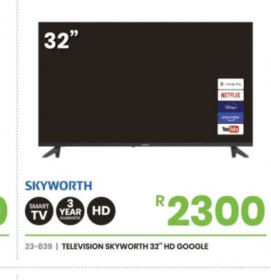 TELEVISION SKYWORTH 32” HD GOOGLE
