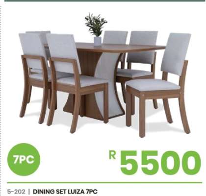 DINING SET LUIZA 7PC