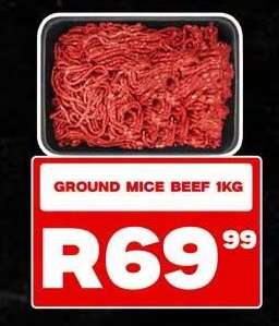 Ground Mice Beef 1kg