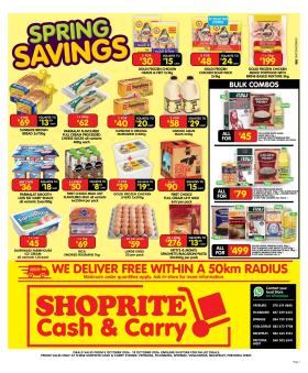 Shoprite - Cash & Carry Spring Savings Gauteng