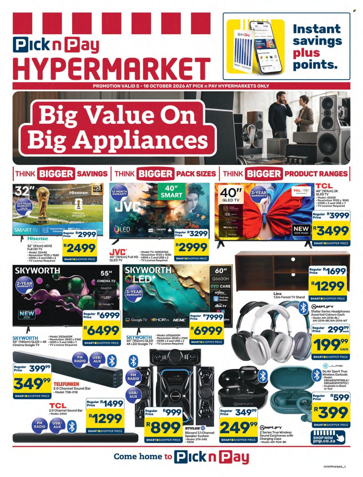 Pick n Pay Hypermarket specials - 10.05.2026 - 10.18.2026. Page 1
