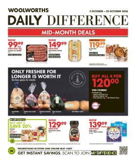 Woolworths - Daily Difference