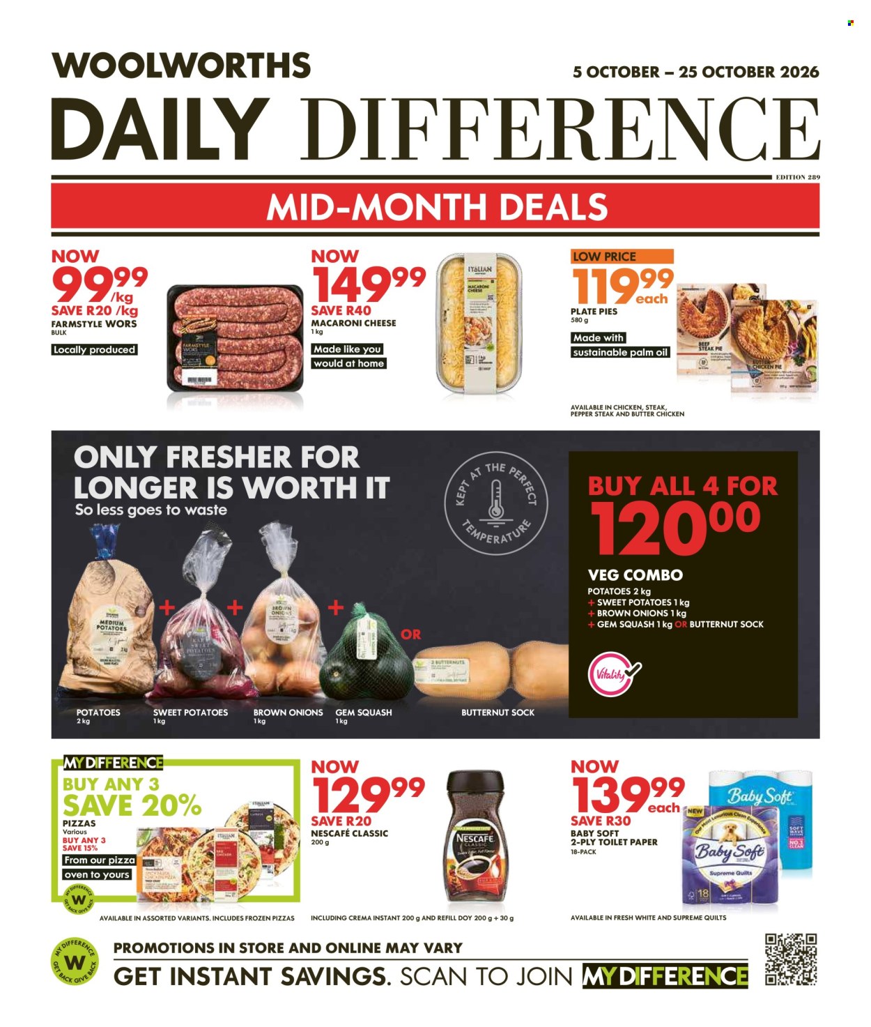 Woolworths specials - 10.05.2026 - 10.25.2026. Page 1