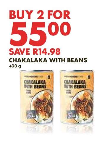 CHAKALAKA WITH BEANS