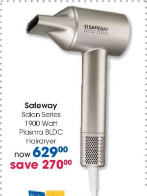 Safeway Salon Series 1900 Watt Plasma BLDC Hairdryer