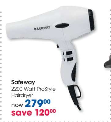 Safeway 2200 Watt ProStyle Hairdryer