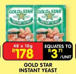 GOLD STAR INSTANT YEAST