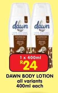 Dawn Body Lotion