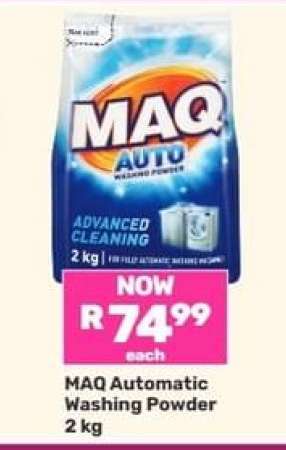 MAQ Automatic Washing Powder 2 kg