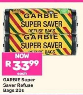 Garbie Super Saver Refuse Bags 20s