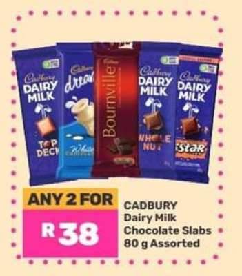 Cadbury Dairy Milk Chocolate Slabs