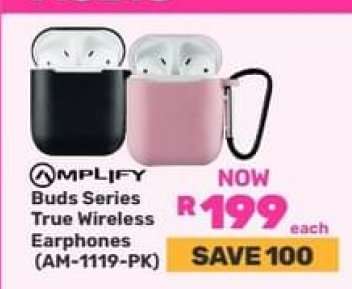 AMPLIFY Buds Series True Wireless Earphones (AM-1119-PK)