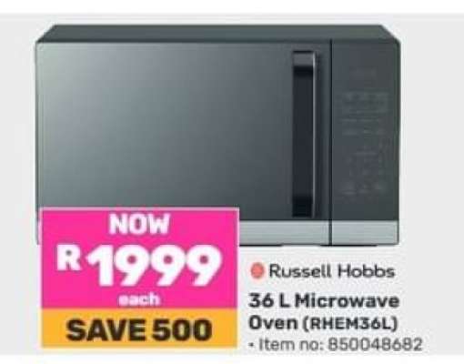 Russell Hobbs 36 L Microwave Oven (RHEM36L)