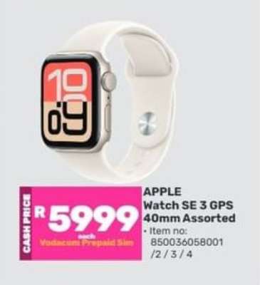 APPLE Watch SE 3 GPS 40mm Assorted
