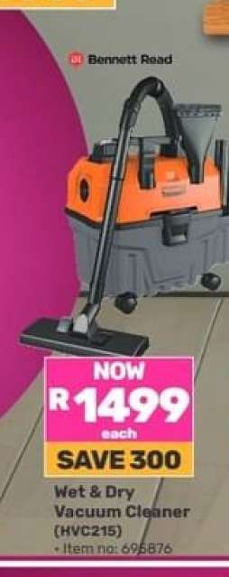 Bennett Read Wet & Dry Vacuum Cleaner (HVC215)
