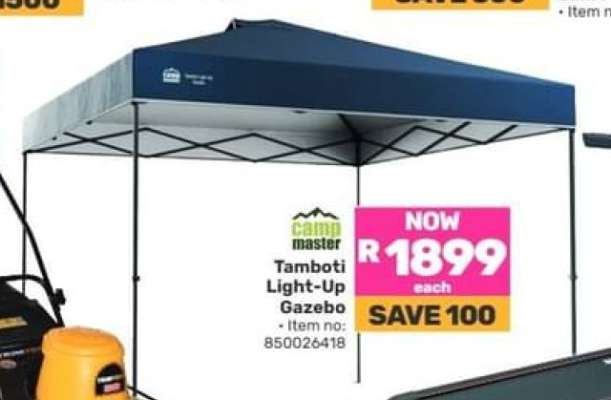 Tamboti Light-Up Gazebo