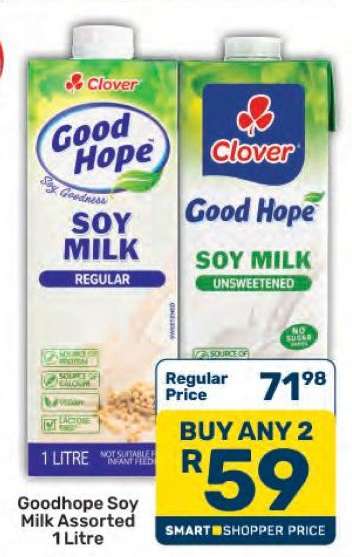 Goodhope Soy Milk Assorted 1 Litre