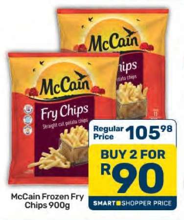 McCain Frozen Fry Chips 900g
