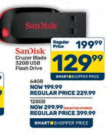 SanDisk Cruzer Blade 32GB USB Flash Drive