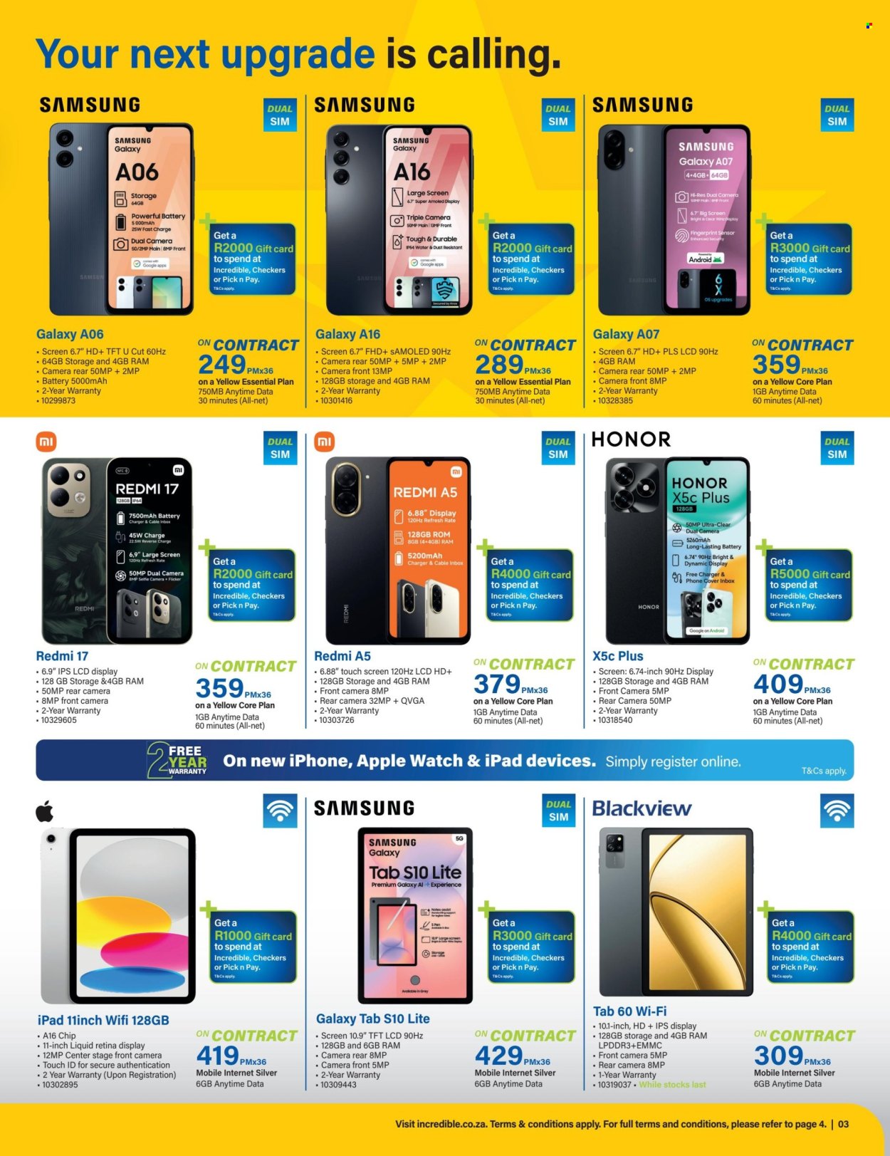 Incredible Connection specials - 10.07.2026 - 11.06.2026. Page 3