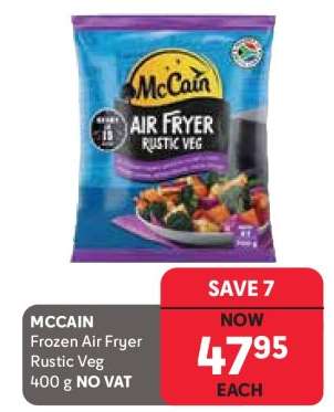 McCain Frozen Air Fryer Rustic Veg