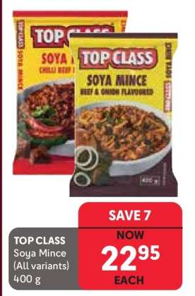 TOP CLASS SOYA MINCE
