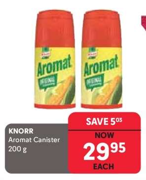 KNORR Aromat Canister