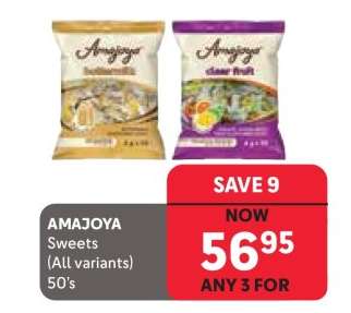 AMAJOYA Sweets (All variants) 50's