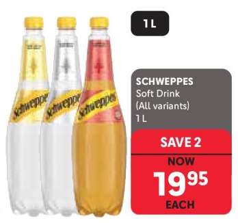 Schweppes Soft Drink