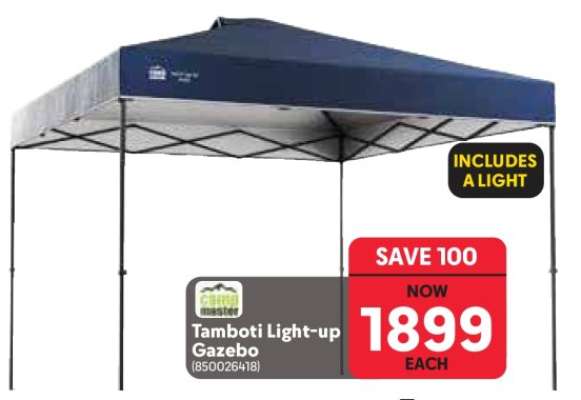 Tamboti Light-Up Gazebo