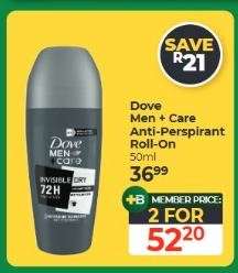 Dove Men + Care Anti-Perspirant Roll-On