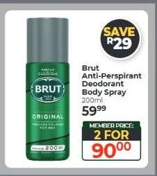 Brut Anti-Perspirant Deodorant Body Spray