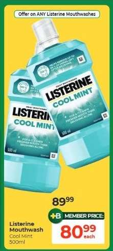 LISTERINE MOUTHWASH