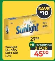 Sunlight Laundry Soap Bar