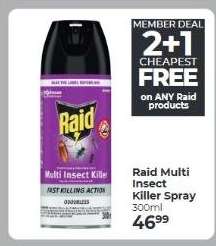 Raid Multi Insect Killer Spray