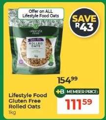 Lifestyle Food Gluten Free Rolled Oats