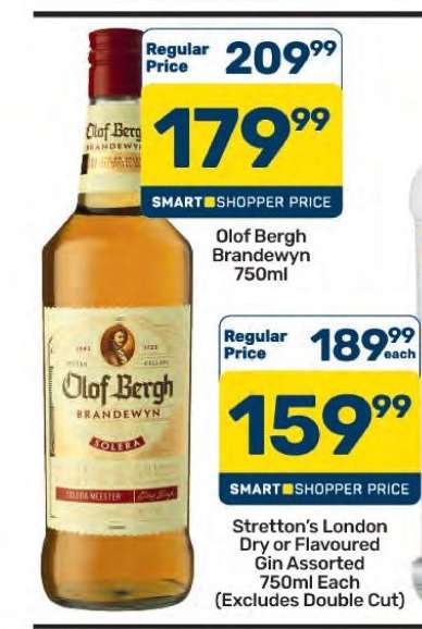 Olof Bergh Brandewyn 750ml