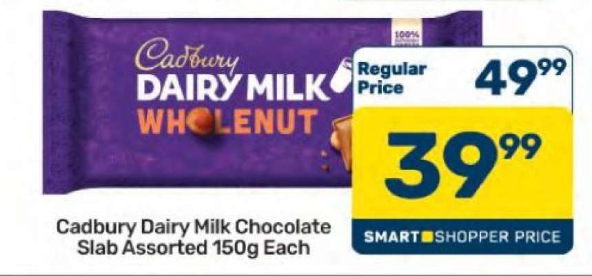 Cadbury Dairy Milk Chocolate Slab Assorted 150g
