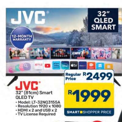 JVC 32" (81cm) Smart QLED TV